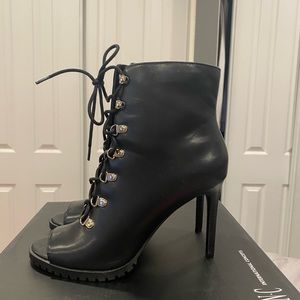 Black INC booties size 8 NEVER WORN